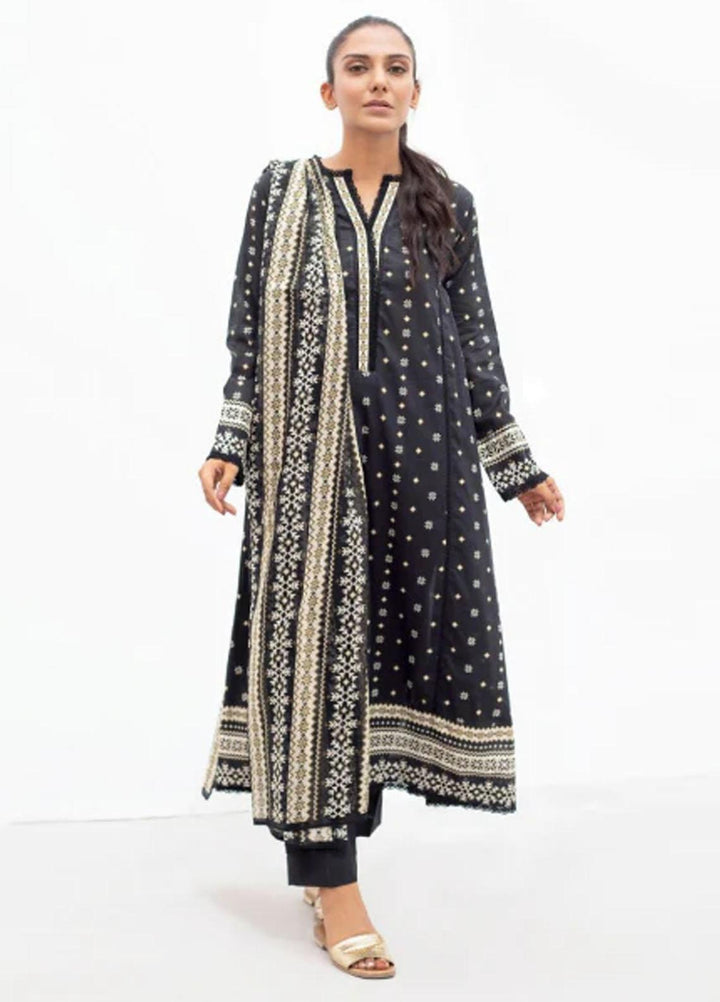 Zellbury Printed Lawn Suits Unstitched 2 Piece ZB23M WUC22X20618 - Summer Collection