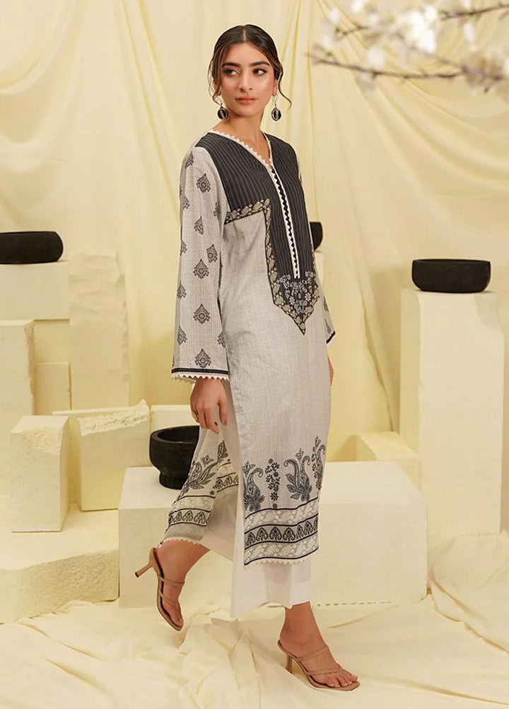 Zellbury Printed Lawn Suits Unstitched 2 Piece ZB23M WUC22X20628 - Summer Collection