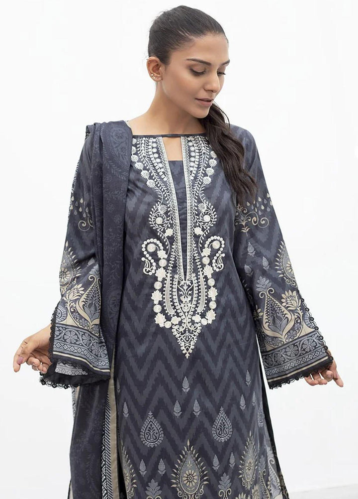 Zellbury Embroidered Lawn Suits Unstitched 2 Piece ZB23M WUC22E20625 - Summer Collection