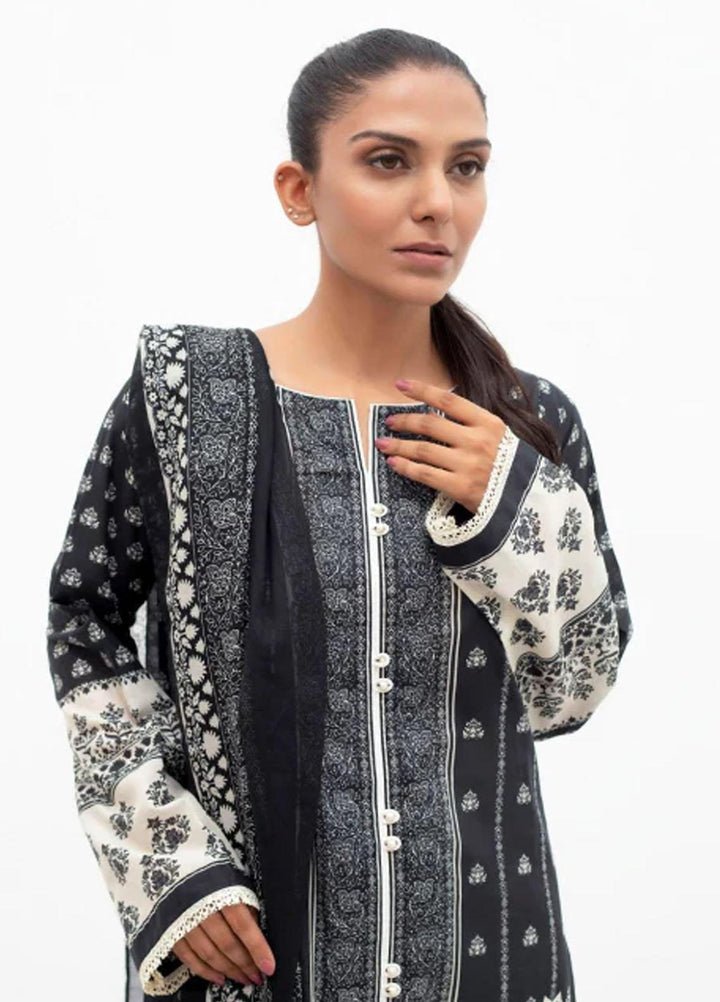 Zellbury Printed Lawn Suits Unstitched 3 Piece ZB23M WUC22X30635 - Summer Collection