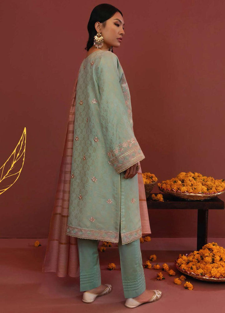 Zellbury Embroidered Jacquard Suits Unstitched 3 Piece ZB21W WULC21E30281 - Winter Collection