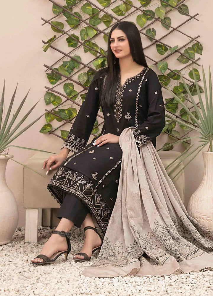 Zenel by Tawakkal Fabrics Embroidered Lawn Suits Unstitched 3 Piece TWF24Z D-2156 - Festive Collection