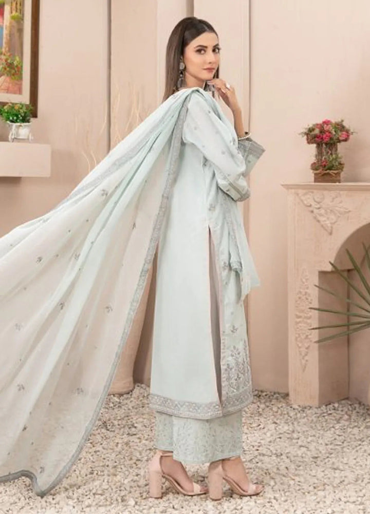 Zenel by Tawakkal Fabrics Embroidered Lawn Suits Unstitched 3 Piece TWF24Z D-2157 - Festive Collection