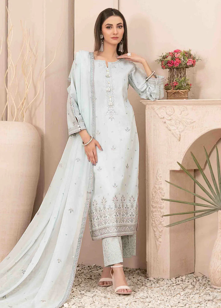 Zenel by Tawakkal Fabrics Embroidered Lawn Suits Unstitched 3 Piece TWF24Z D-2157 - Festive Collection