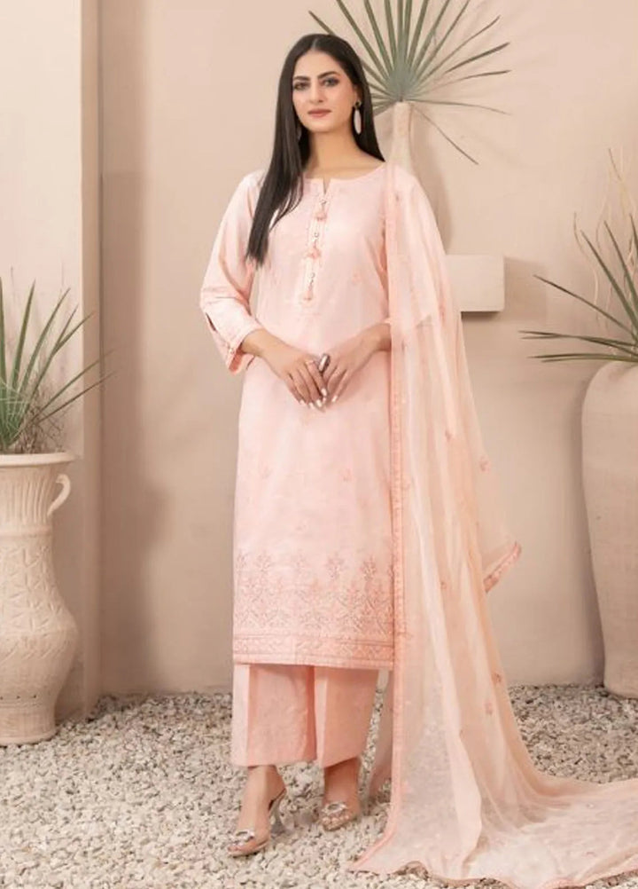 Zenel by Tawakkal Fabrics Embroidered Lawn Suits Unstitched 3 Piece TWF24Z D-2158 - Festive Collection
