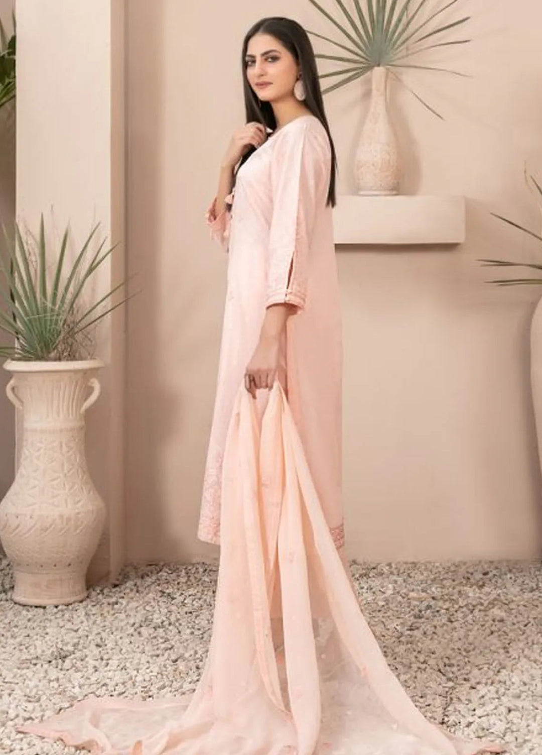 Zenel by Tawakkal Fabrics Embroidered Lawn Suits Unstitched 3 Piece TWF24Z D-2158 - Festive Collection