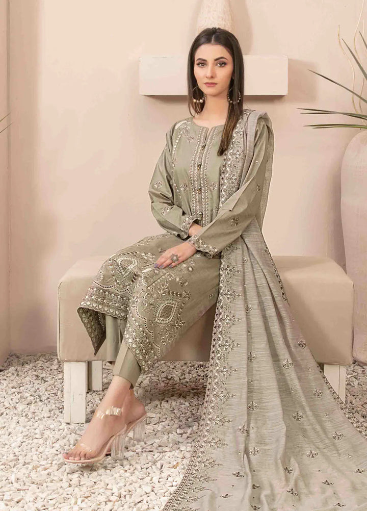 Zenel by Tawakkal Fabrics Embroidered Lawn Suits Unstitched 3 Piece TWF24Z D-2159 - Festive Collection