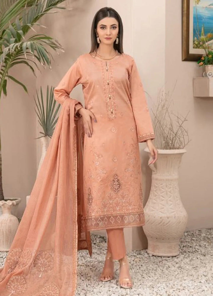 Zenel by Tawakkal Fabrics Embroidered Lawn Suits Unstitched 3 Piece TWF24Z D-2162 - Festive Collection