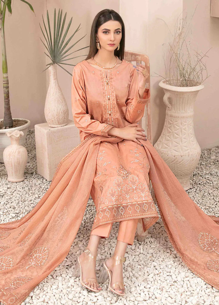Zenel by Tawakkal Fabrics Embroidered Lawn Suits Unstitched 3 Piece TWF24Z D-2162 - Festive Collection