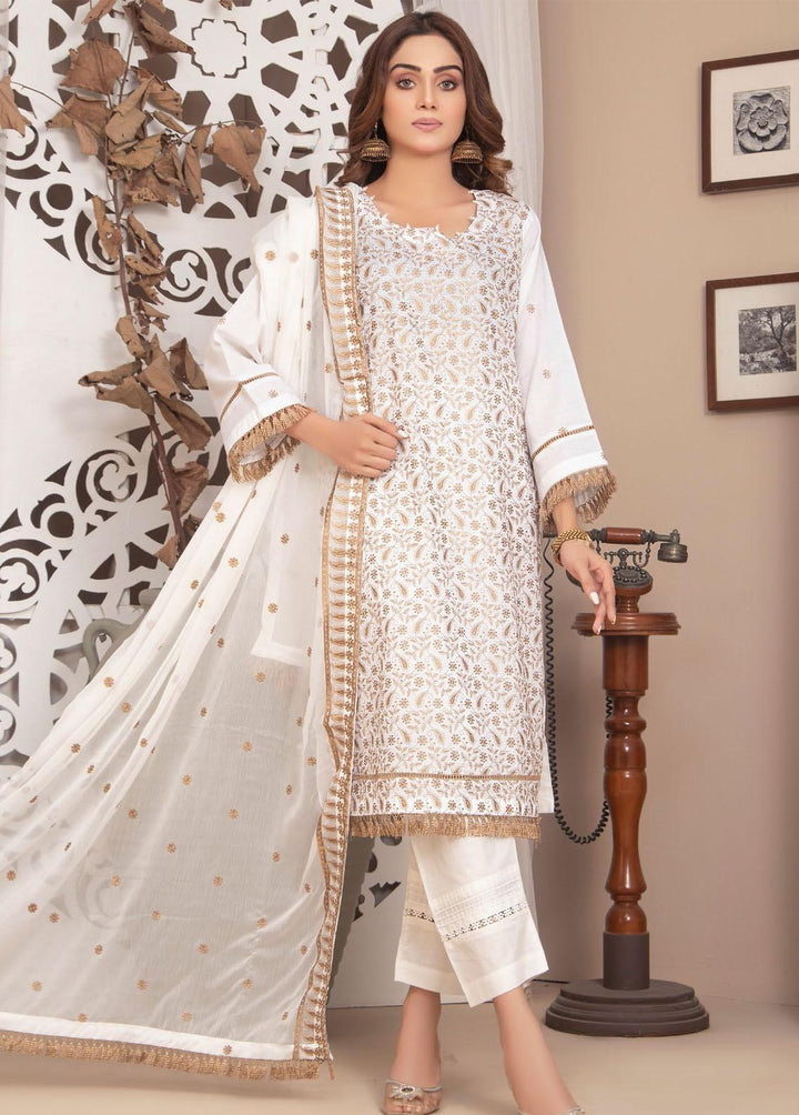 Zenia By Fine Tex Embroidered Lawn Suits Unstitched 3 Piece FNT22Z 02 - Summer Collection