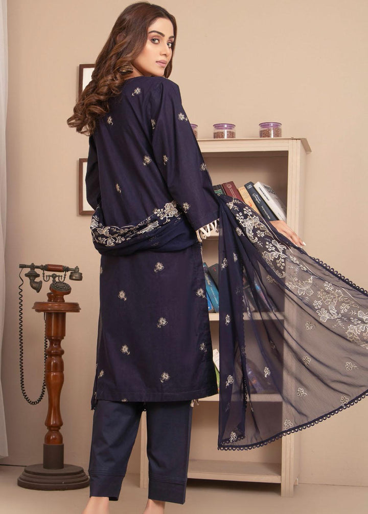 Zenia By Fine Tex Embroidered Lawn Suits Unstitched 3 Piece FNT22Z 04 - Summer Collection