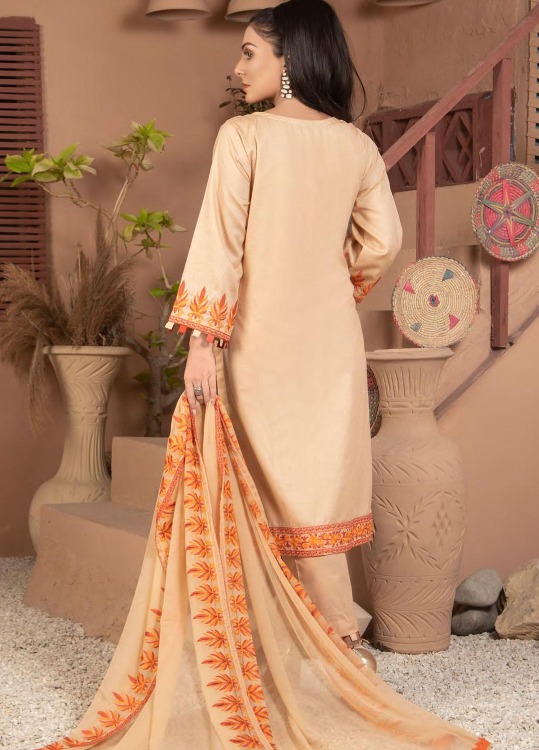 Zenia By Fine Tex Embroidered Lawn Suits Unstitched 3 Piece FNT22-Z2 04 - Summer Collection