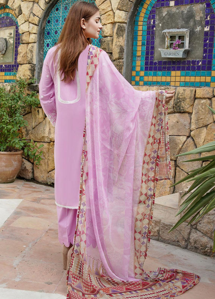 Zenia By Fine Tex Embroidered Cotton Suits Unstitched 3 Piece FNT22-Z4 ZC-05 - Winter Collection