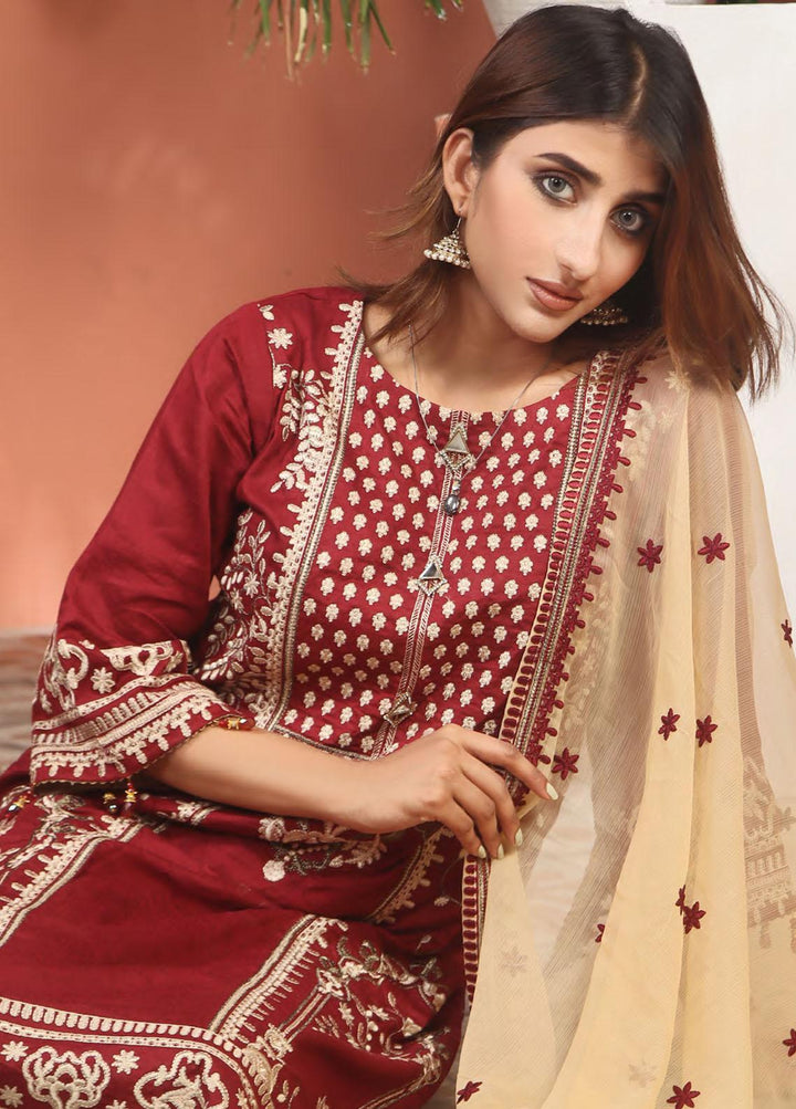 Zenia By Fine Tex Embroidered Lawn Suits Unstitched 3 Piece FNT22-Z3 ZC-04 - Summer Collection