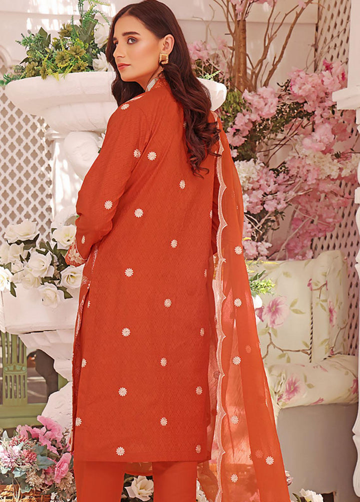 Zenia By Fine Tex Embroidered Lawn Suits Unstitched 3 Piece FNT23-Z6 ZC-04 - Summer Collection