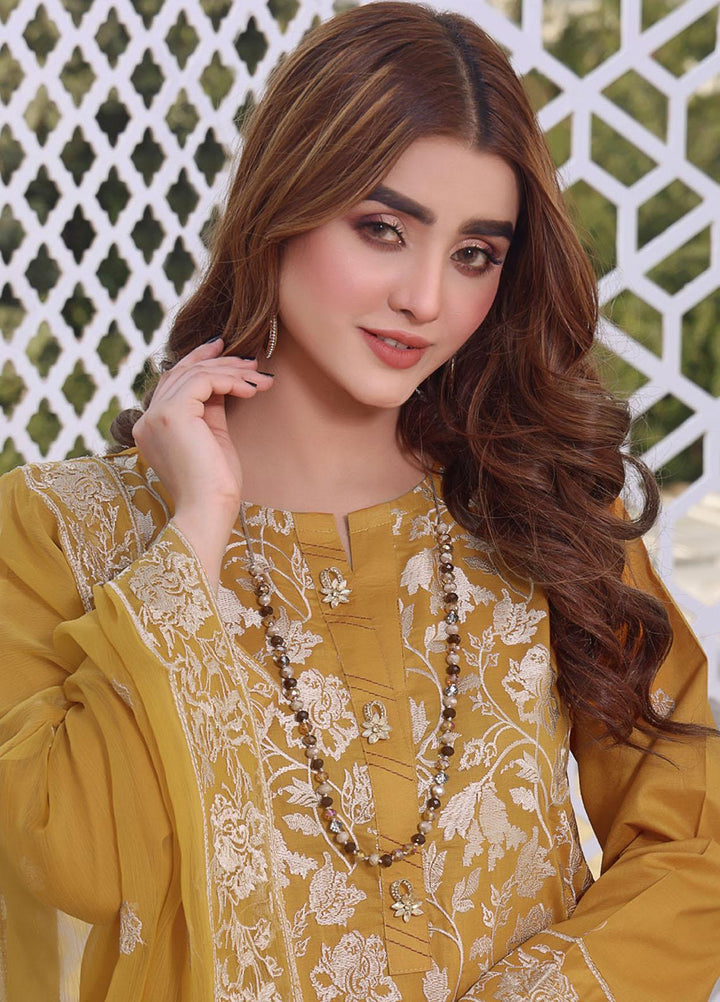 Zenia By Fine Tex Embroidered Lawn Suits Unstitched 3 Piece FNT23-Z5 ZC-06 - Summer Collection