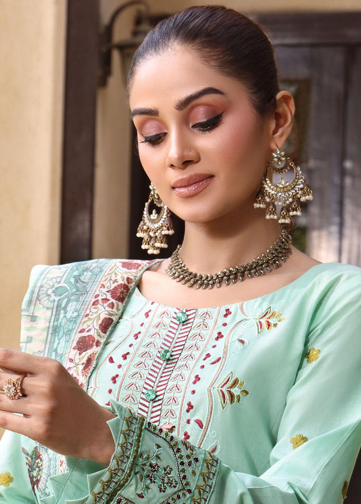 Fine Tex Embroidered Lawn Suits Unstitched 3 Piece FNT23-Z7 ZC-02 - Summer Collection