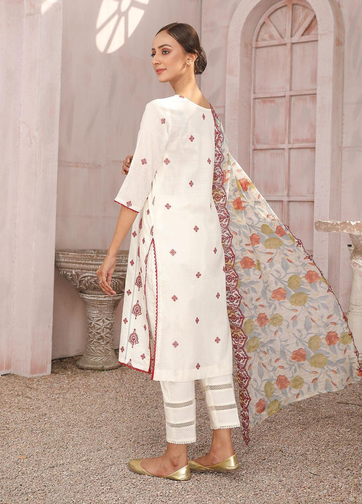 Zimal by Humdum Embroidered Lawn Suits Unstitched 3 Piece HD22Z D-08 - Summer Collection