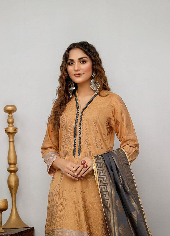 Ziva By Safwa Jacquard Lawn Suits Unstitched 3 Piece SW23Z SJC-04 - Summer Collection