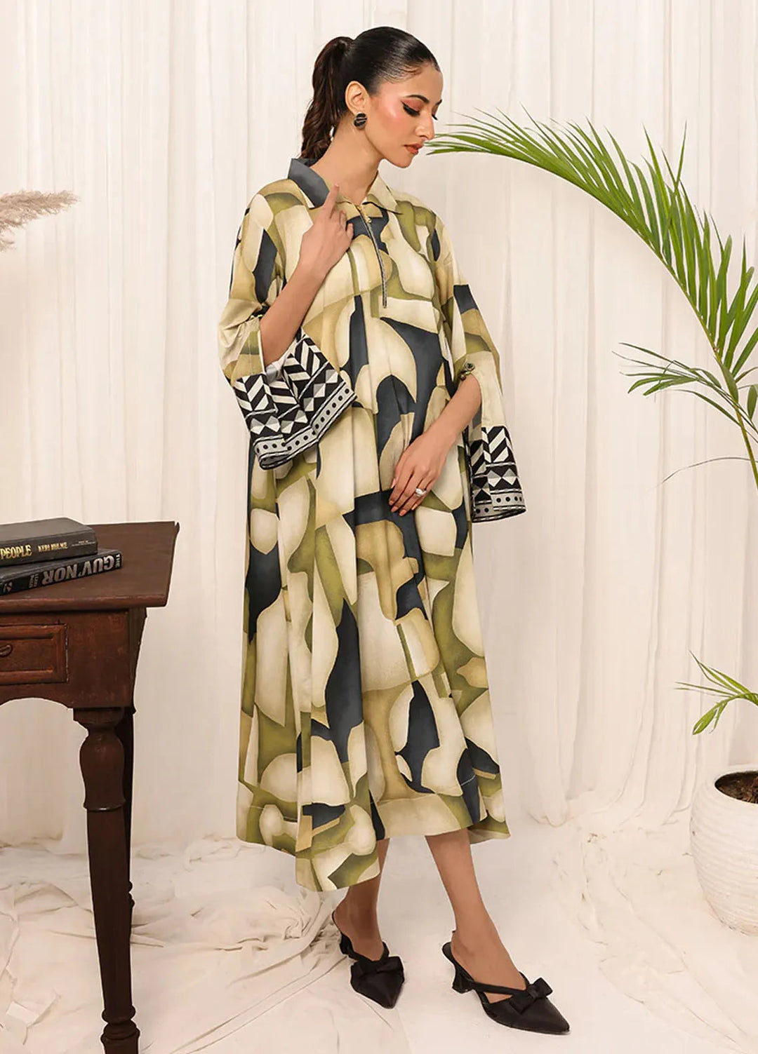 Zlooms Pret Cambric Lawn Long Shirt ZL25-C05-06