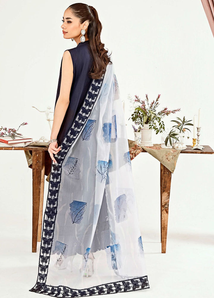 Zoella By Neeshay Embroidered Lawn Suit Unstitched 3 Piece NSH24Z Elara - Summer Collection