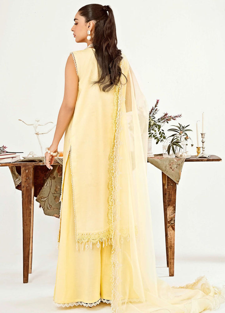 Zoella By Neeshay Embroidered Lawn Suit Unstitched 3 Piece NSH24Z Ophelia - Summer Collection