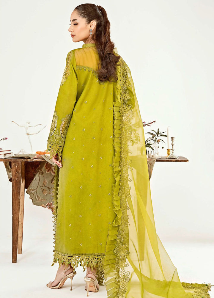 Zoella By Neeshay Embroidered Lawn Suit Unstitched 3 Piece NSH24Z Penelope - Summer Collection