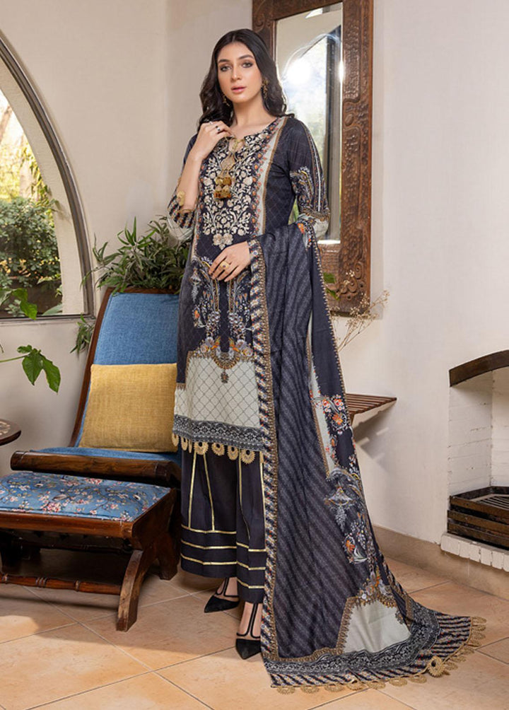 Zohra By ZS Textiles Embroidered Lawn Suits Unstitched 3 Piece ZS22Z 02 - Summer Collection