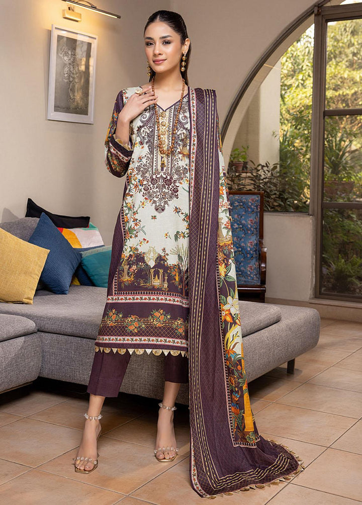 Zohra By ZS Textiles Embroidered Lawn Suits Unstitched 3 Piece ZS22Z 04 - Summer Collection