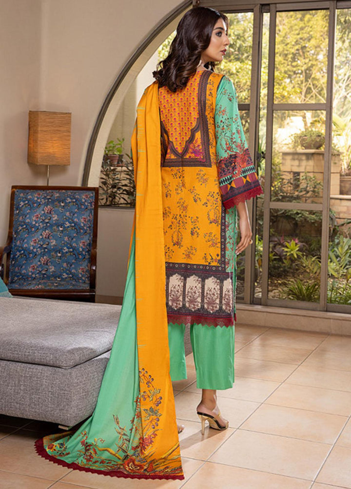 Zohra By ZS Textiles Embroidered Lawn Suits Unstitched 3 Piece ZS22Z 05 - Summer Collection