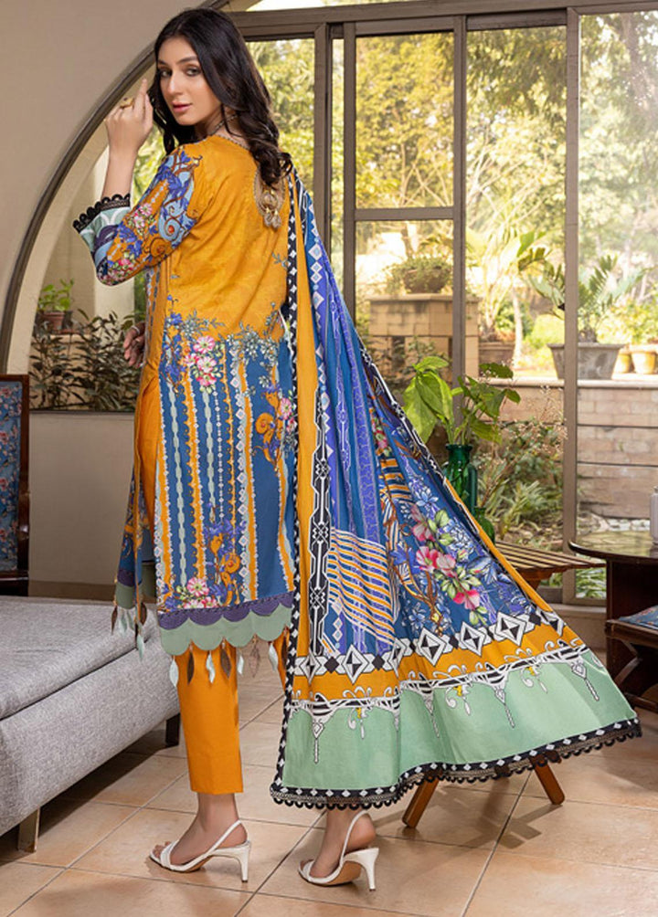Zohra By ZS Textiles Embroidered Lawn Suits Unstitched 3 Piece ZS22Z 06 - Summer Collection