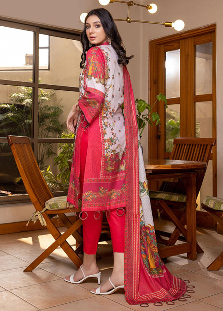 Zohra By ZS Textiles Embroidered Lawn Suits Unstitched 3 Piece ZS22Z 09 - Summer Collection