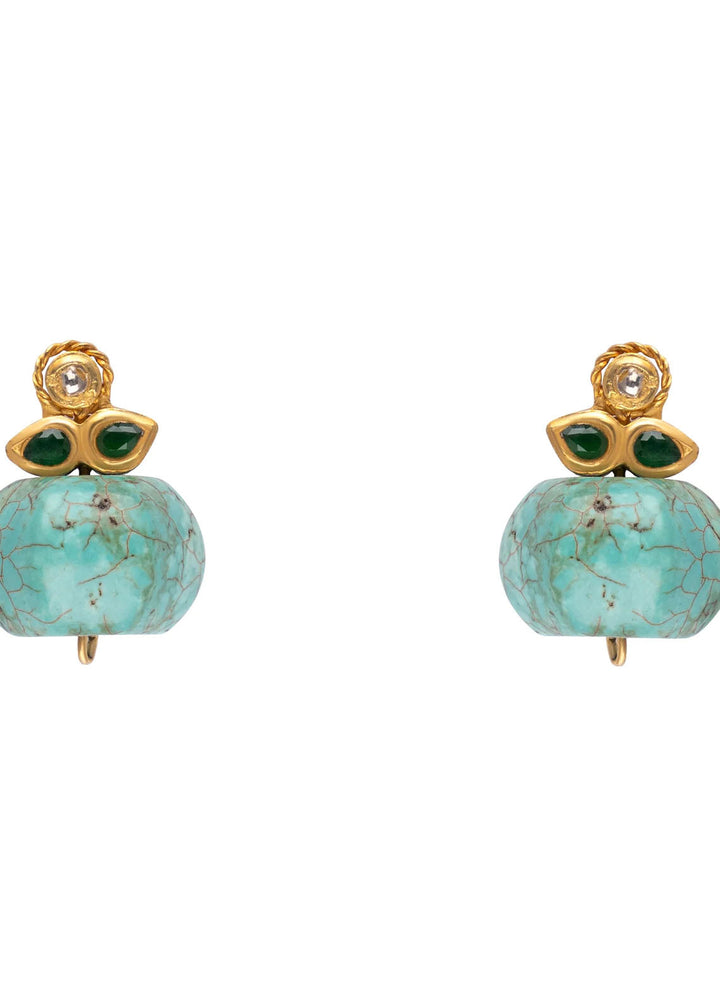 Zouhaira Earings Turquoise Charm