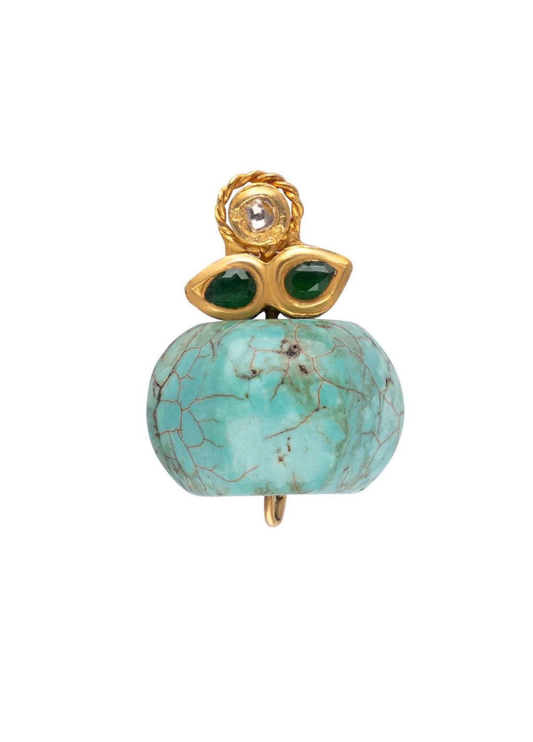 Zouhaira Earings Turquoise Charm