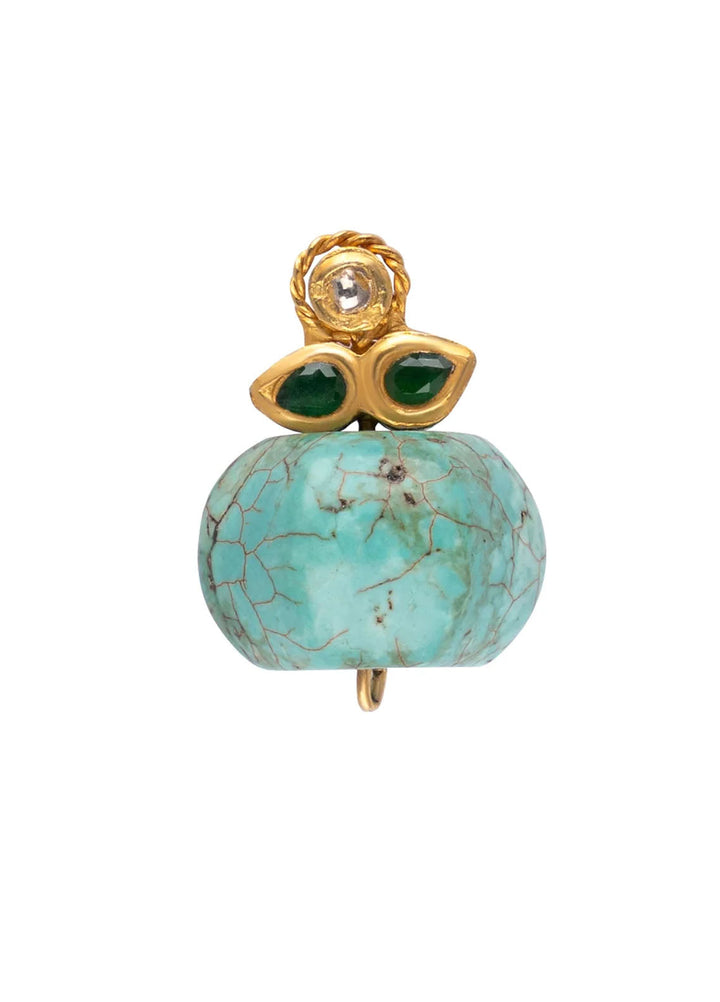 Zouhaira Earings Turquoise Charm