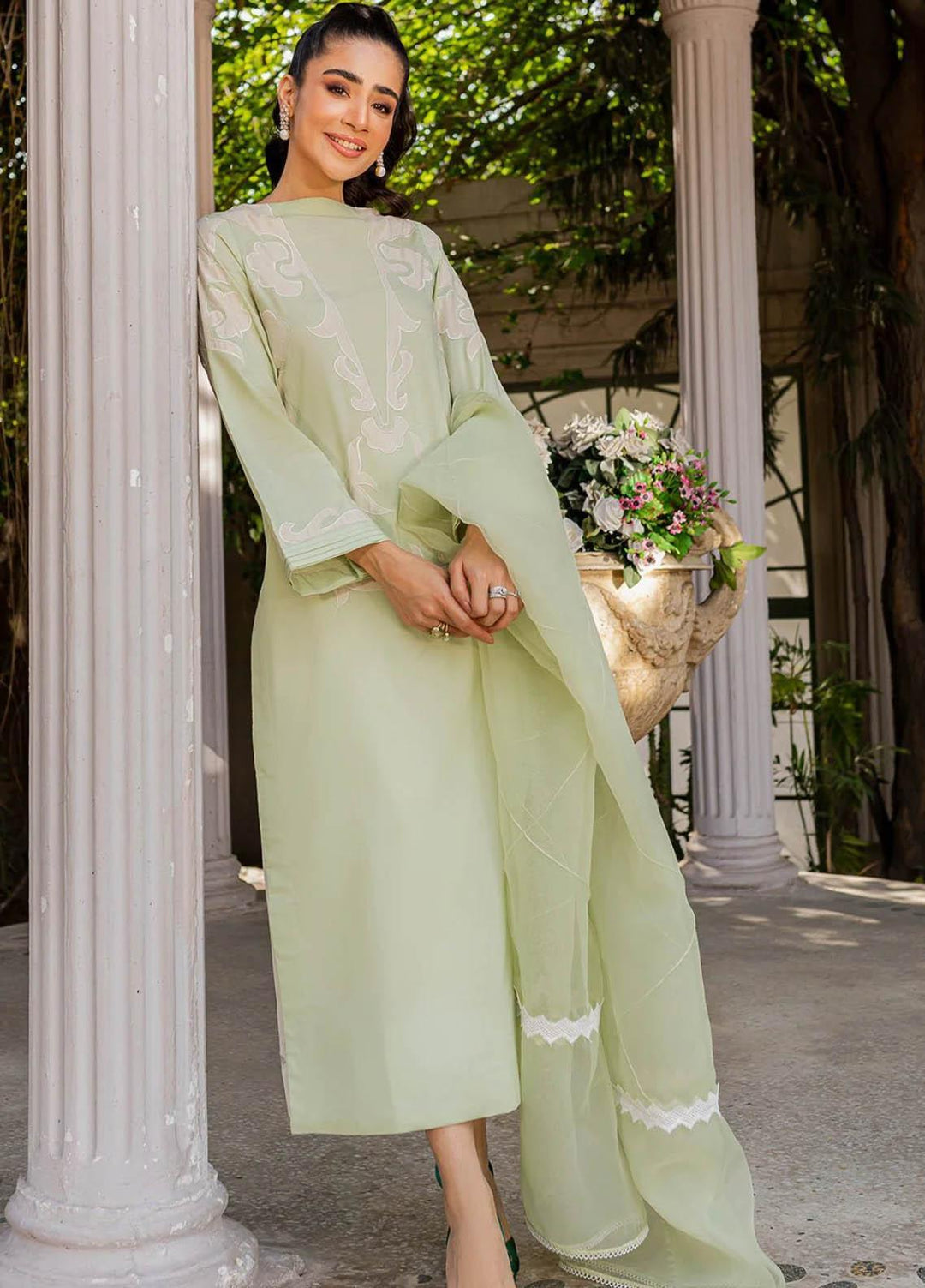 Zoya & Fatima Pret  Cotton 3 Piece Suit ZOF23P Eiliyah