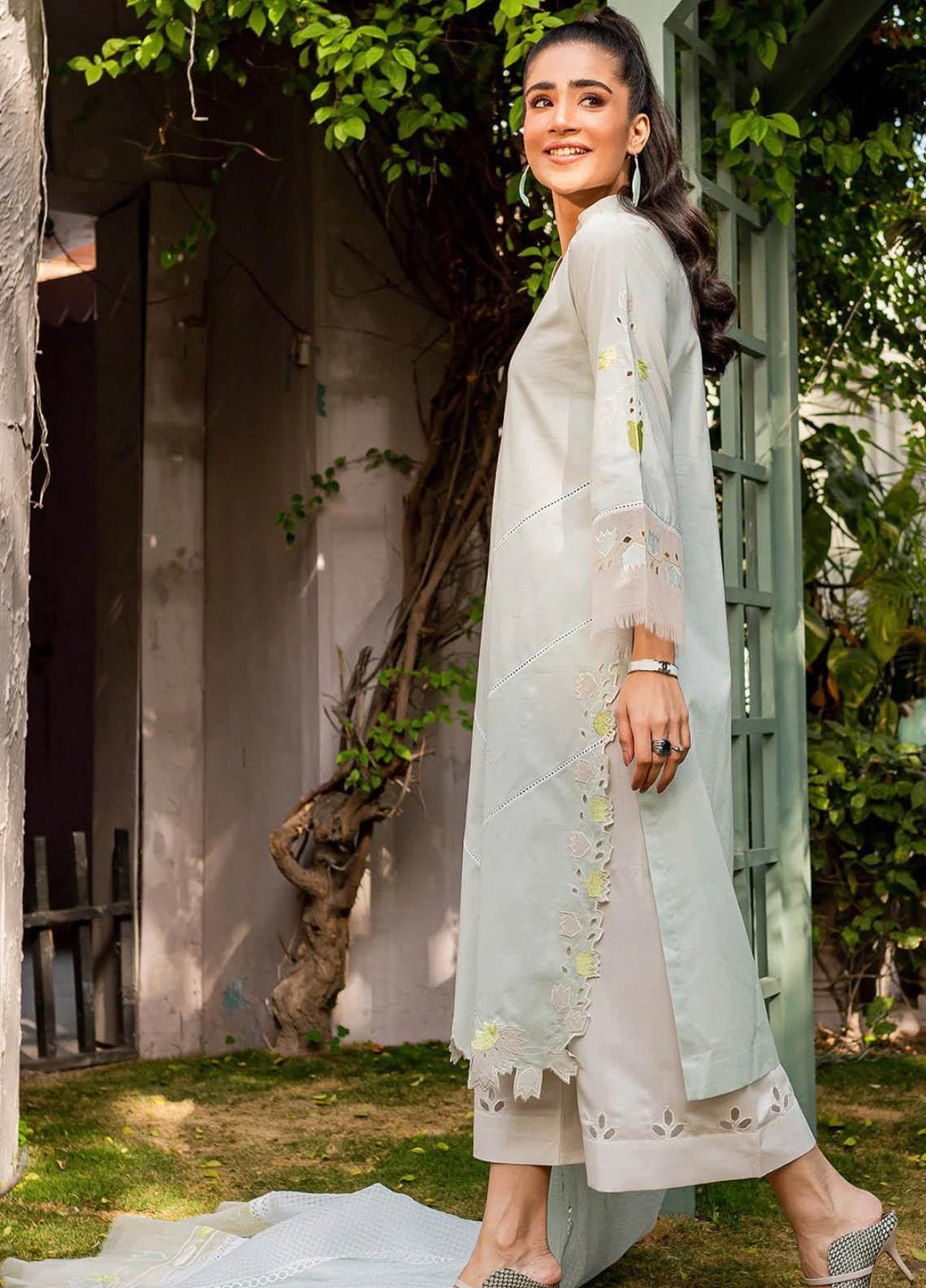 Zoya & Fatima Pret  Cotton 3 Piece Suit ZOF23P Zaira