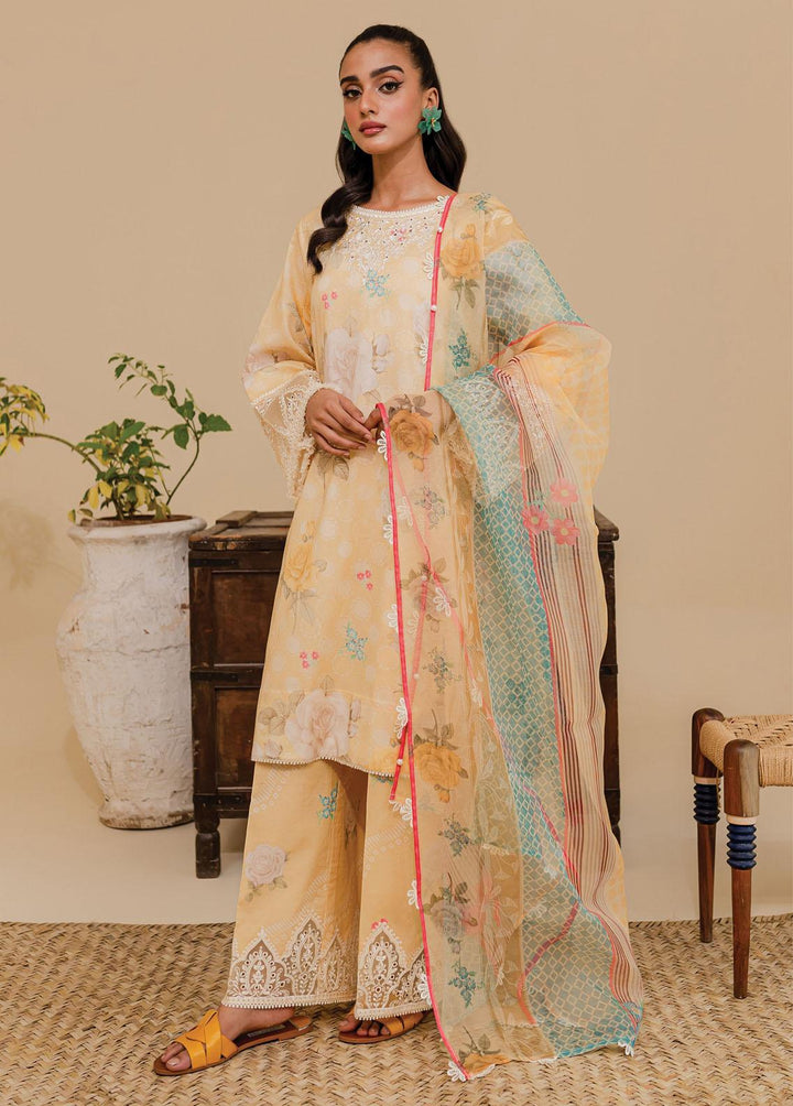 Zoya & Fatima Embroidered Lawn Suits Unstitched 3 Piece ZOF23SB ZF4-259 - Summer Collection