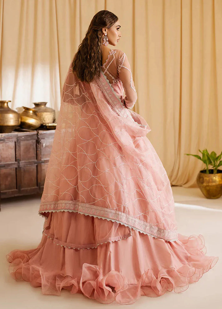 Zoya and Fatima Embroidered Net Suit Unstitched 4 Piece ZOF24FD Sijal - Formals Collection