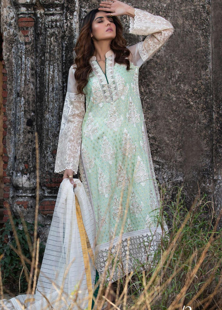 ZUNUJ Embroidered Jacquard Suits Unstitched 3 Piece ZJ22S 03 - Summer Collection