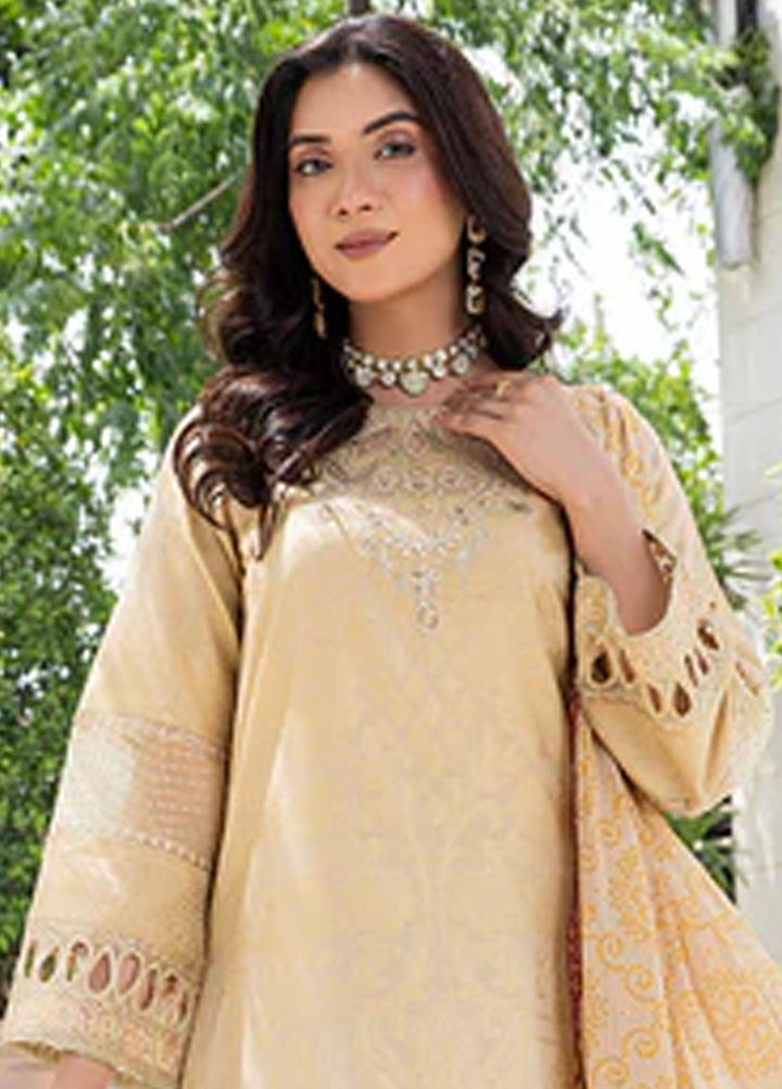 Zuri Pret Embroidered Lawn 3 Piece Suit Nureh JK-17 Skin