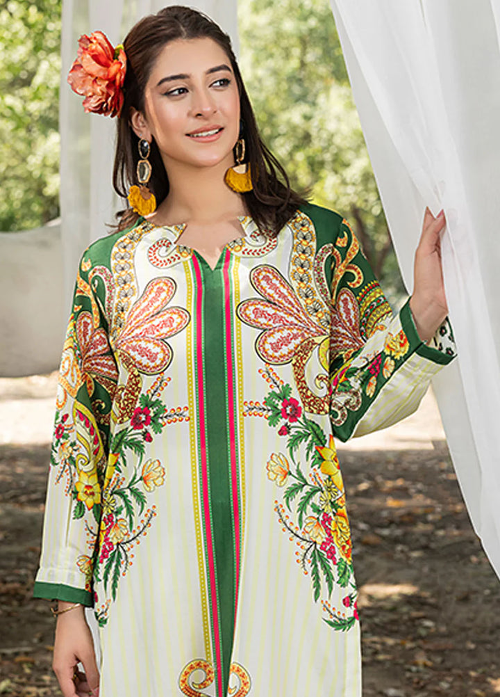 Zuri Pret Printed Lawn 2 Piece Suit Naira ZS-41 Fren Green