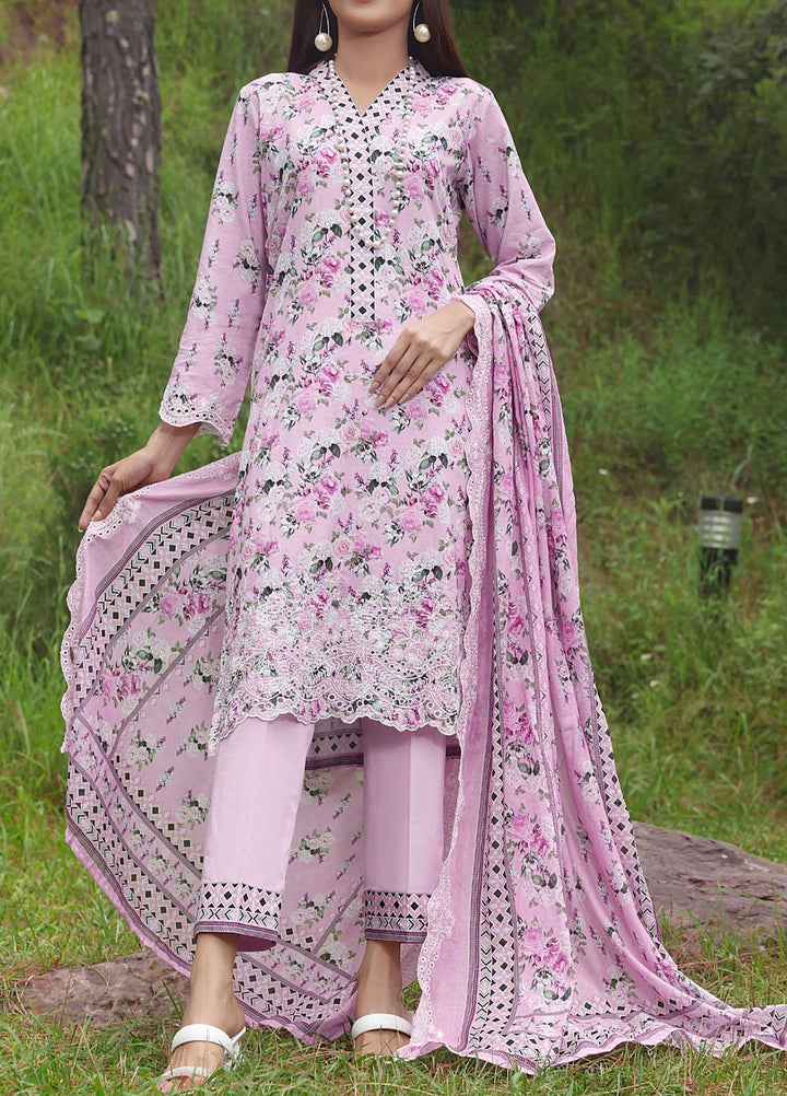 Zynah By VS Textiles Printed Chikankari Suits Unstitched 3 Piece VS23-Z2 03 - Summer Collection