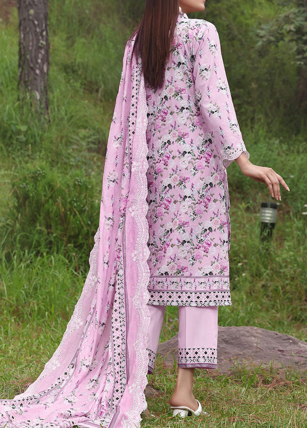 Zynah By VS Textiles Printed Chikankari Suits Unstitched 3 Piece VS23-Z2 03 - Summer Collection