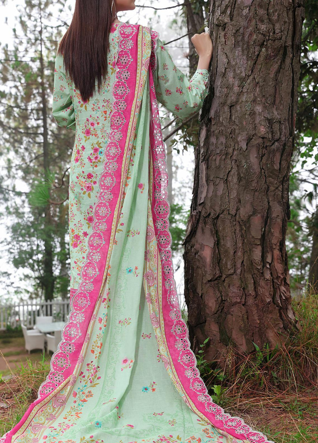 Zynah By VS Textiles Printed Chikankari Suits Unstitched 3 Piece VS23-Z2 07 - Summer Collection