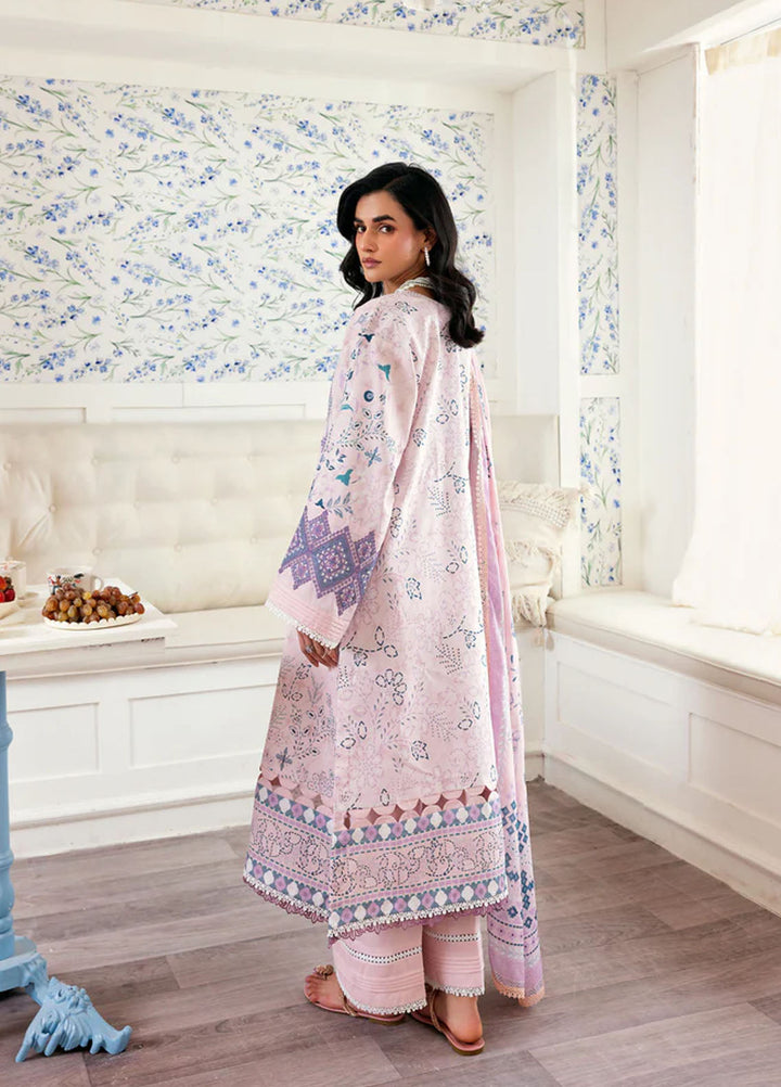 Zync by Florent Embroidered Lawn Suits Unstitched 3 Piece FL25ZDW ZY-3B - Summer Collection