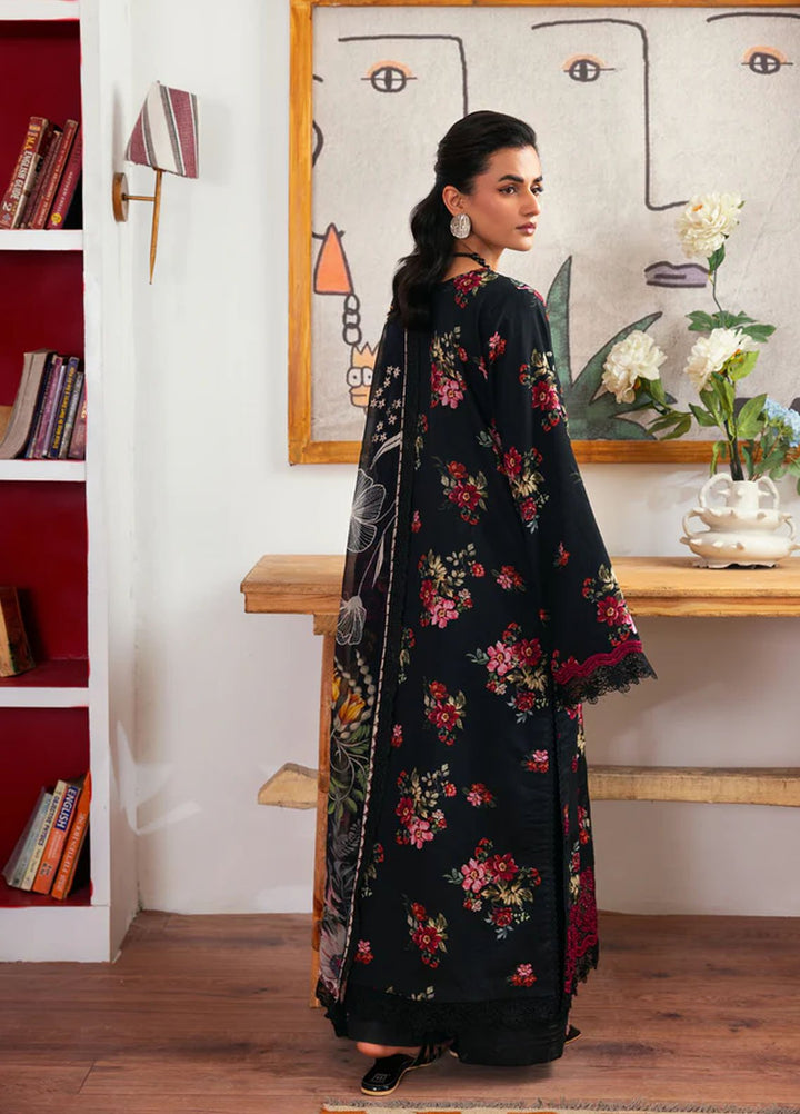 Zync by Florent Embroidered Lawn Suits Unstitched 3 Piece FL25ZDW ZY-7B - Summer Collection