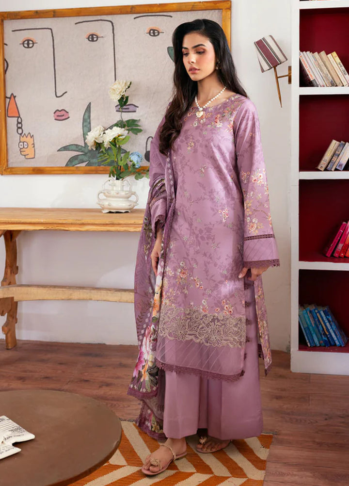 Zync by Florent Embroidered Lawn Suits Unstitched 3 Piece FL25ZDW ZY-9 - Summer Collection