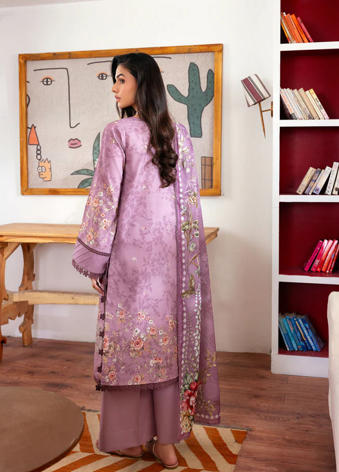 Zync by Florent Embroidered Lawn Suits Unstitched 3 Piece FL25ZDW ZY-9 - Summer Collection
