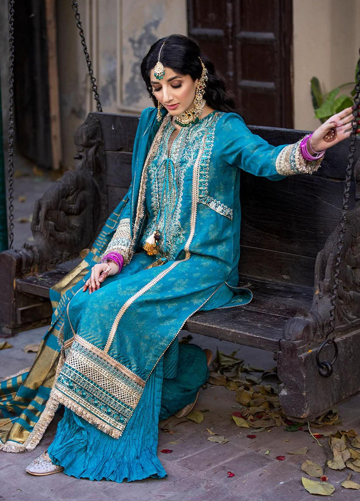 Zysha by Sobia Nazir Embroidered Lawn Suits Unstitched 3 Piece SN22Z Z10A Aaliya - Eid Collection